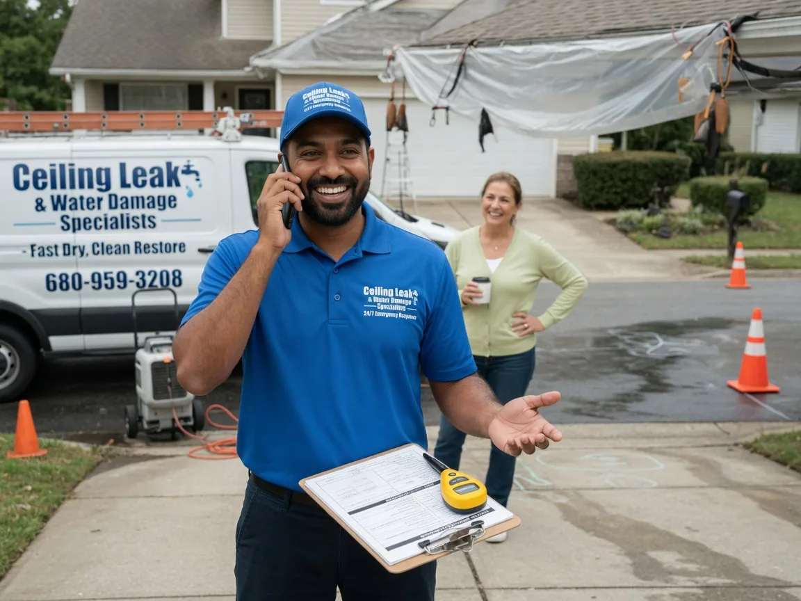 Ceiling Leak Cleanup Olton, TX FAQs